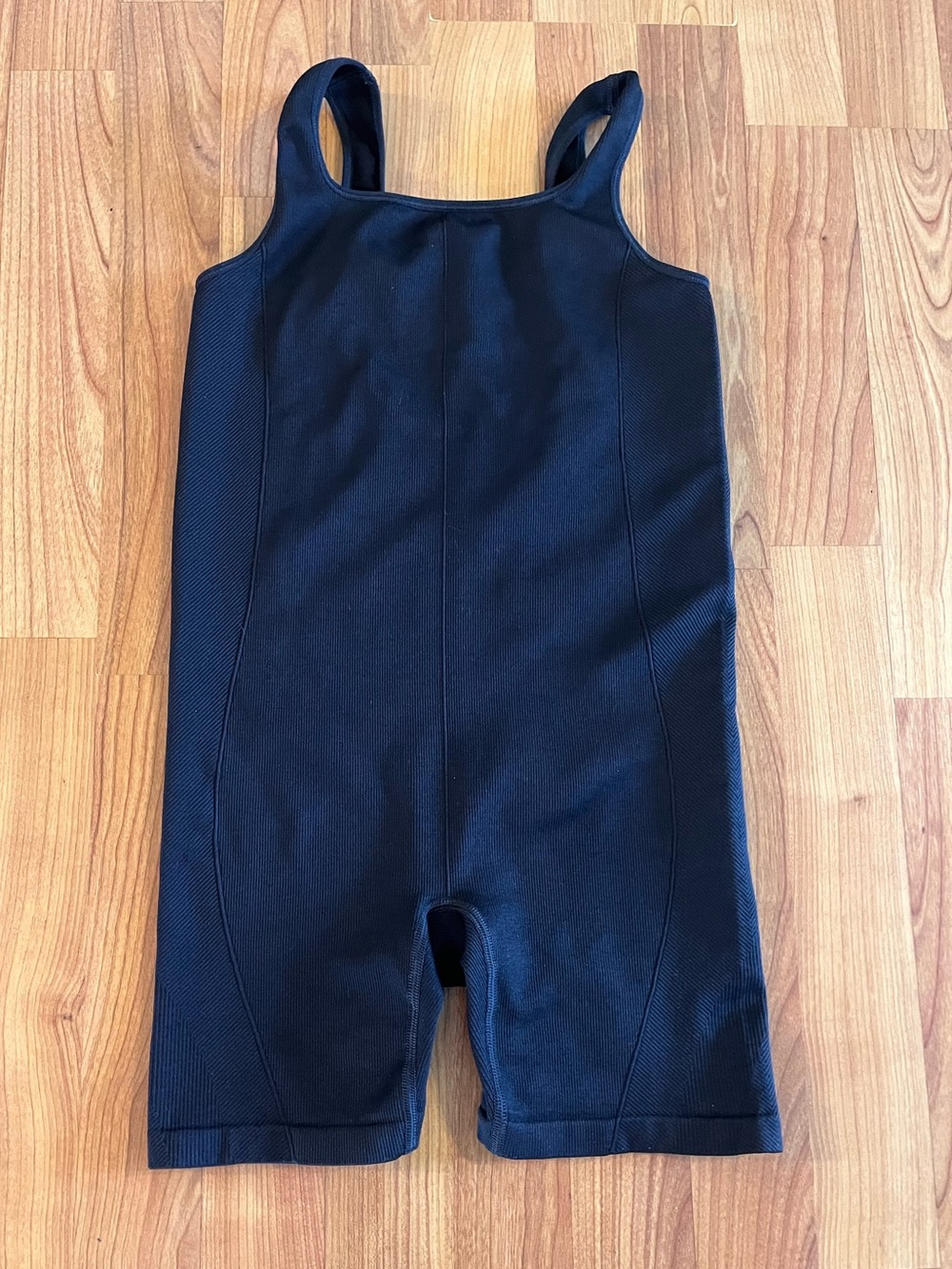 Black bodysuit romper womens- All in motion, size L